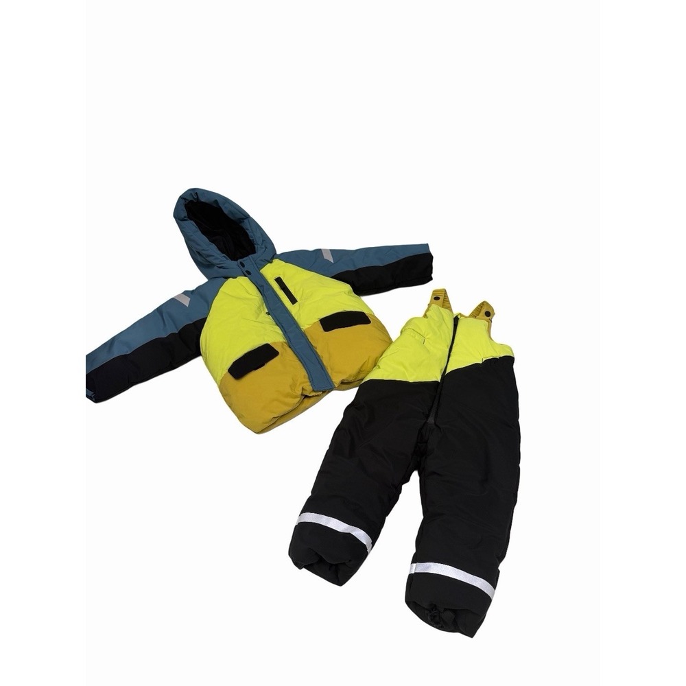 Zara Kids Ski Experience Winter Set Jacket And Ski Bib Pants  Size 2-3